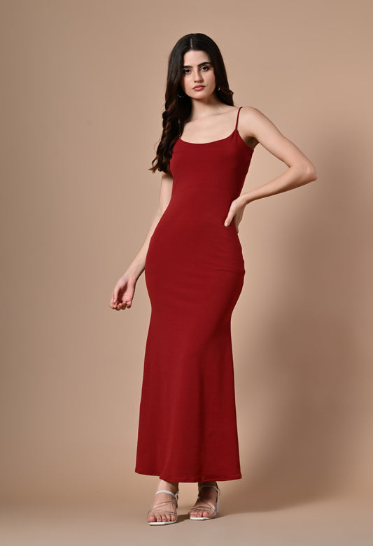 Cherry Bliss Slip Maxi Dress